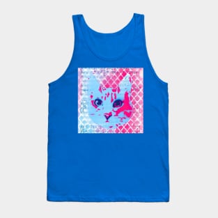 Musical Cat Tank Top